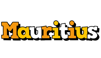 Mauritius cartoon logo