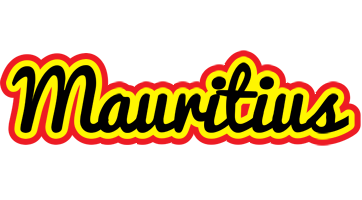 Mauritius flaming logo