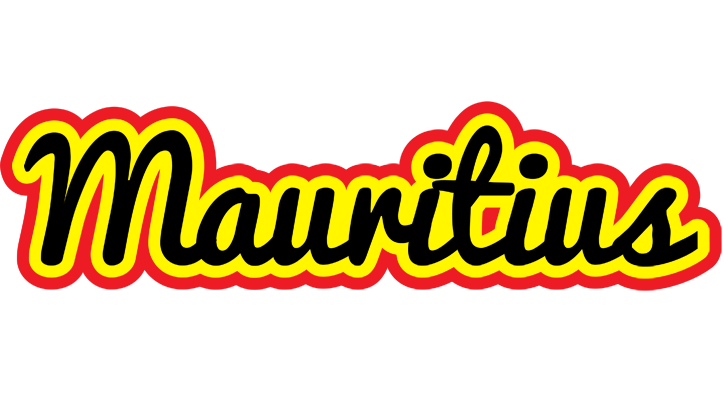 Mauritius flaming logo