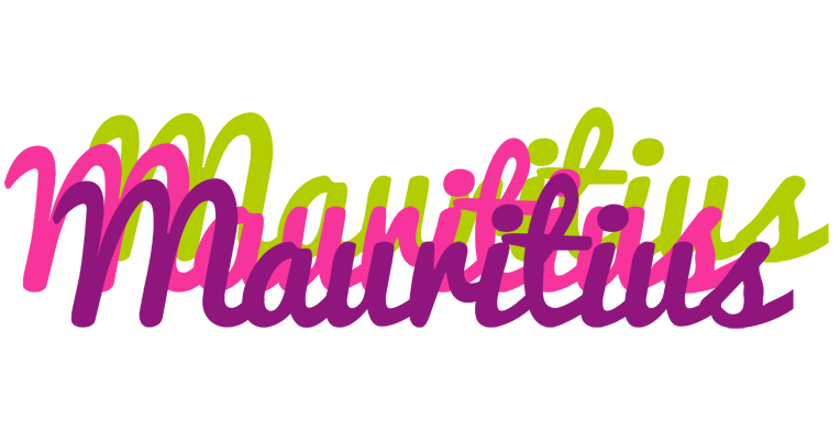 Mauritius flowers logo