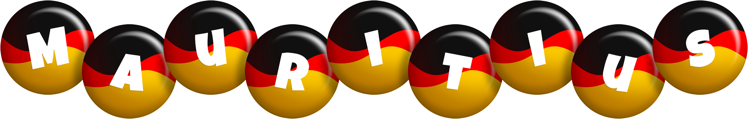 Mauritius german logo