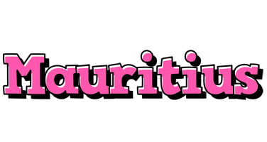 Mauritius girlish logo