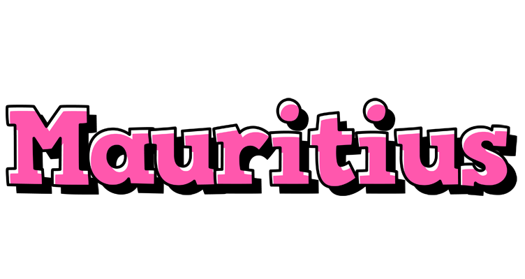 Mauritius girlish logo