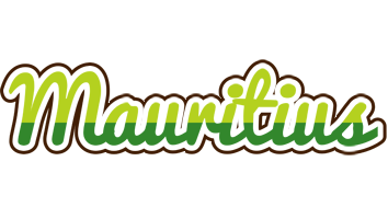 Mauritius golfing logo