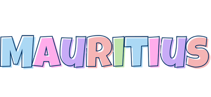 Mauritius pastel logo
