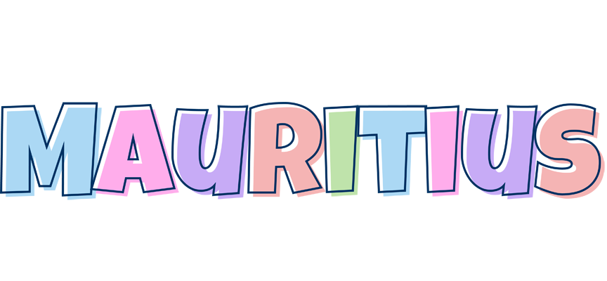 Mauritius pastel logo