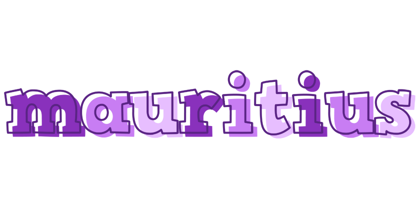 Mauritius sensual logo