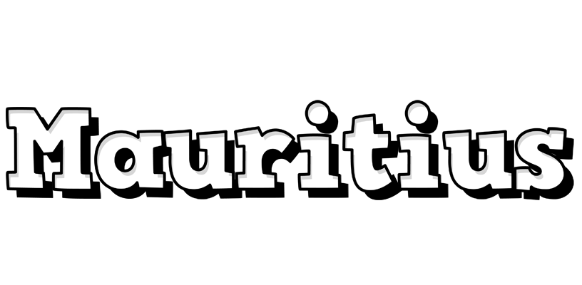 Mauritius snowing logo