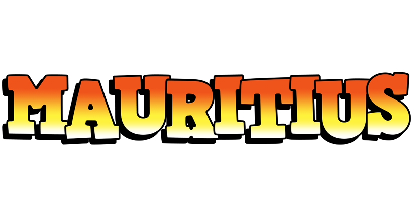 Mauritius sunset logo