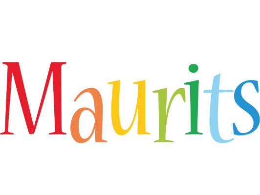 Maurits birthday logo