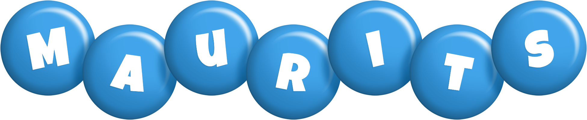 Maurits candy-blue logo