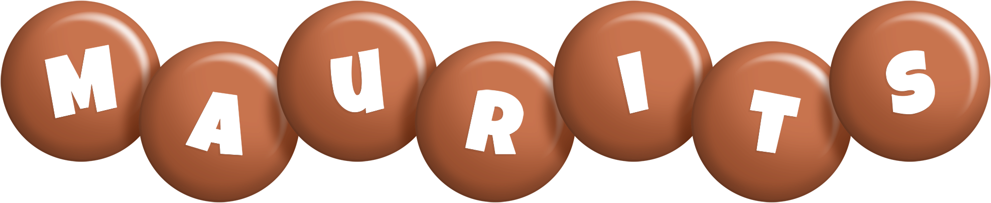 Maurits candy-brown logo