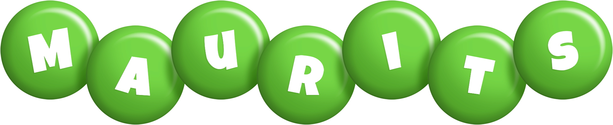 Maurits candy-green logo