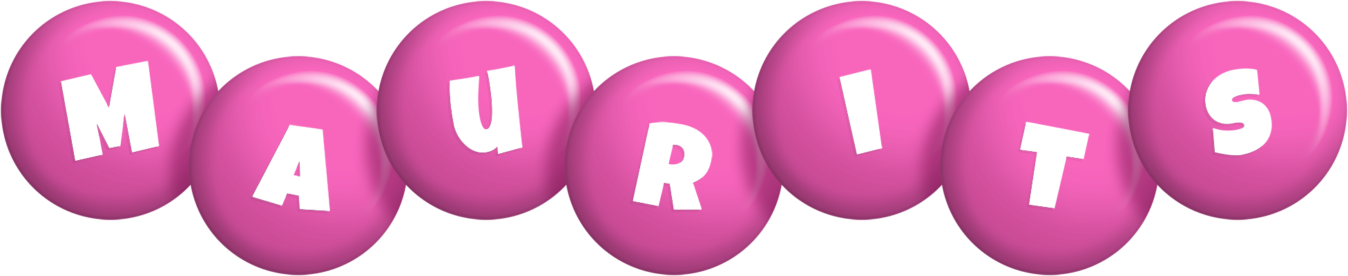 Maurits candy-pink logo