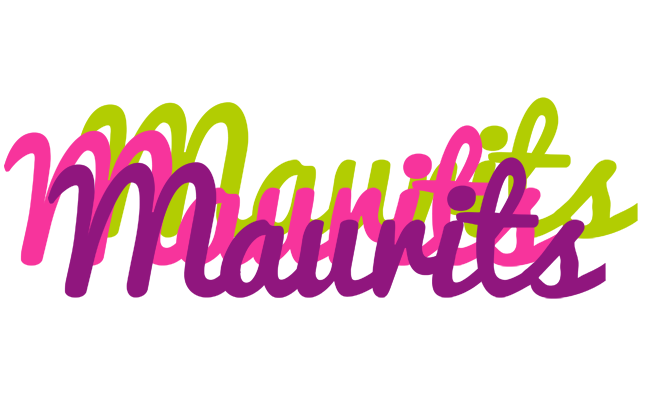 Maurits flowers logo