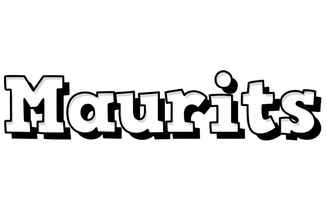 Maurits snowing logo