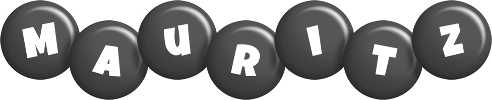 Mauritz candy-black logo