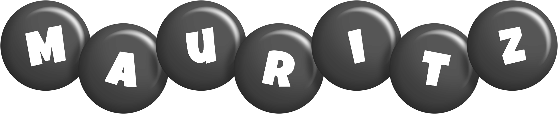 Mauritz candy-black logo