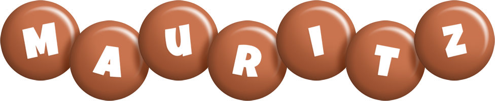 Mauritz candy-brown logo