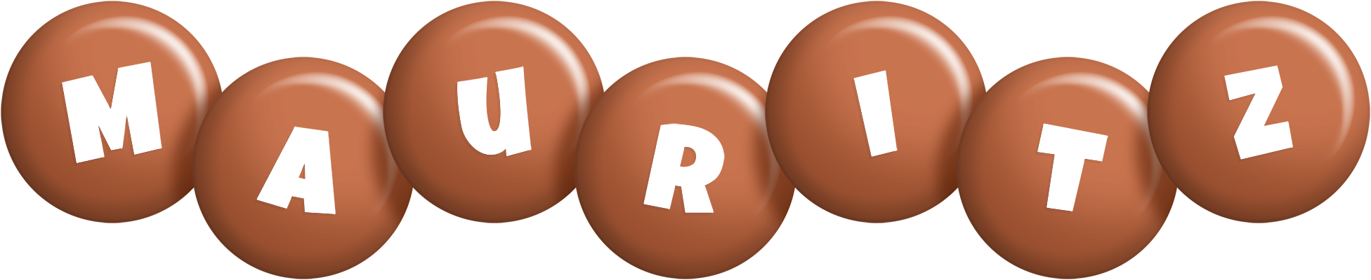 Mauritz candy-brown logo