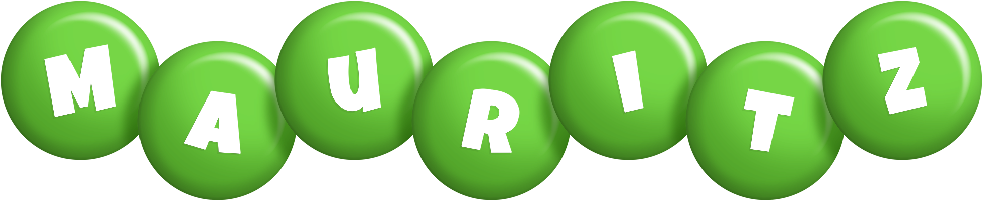 Mauritz candy-green logo