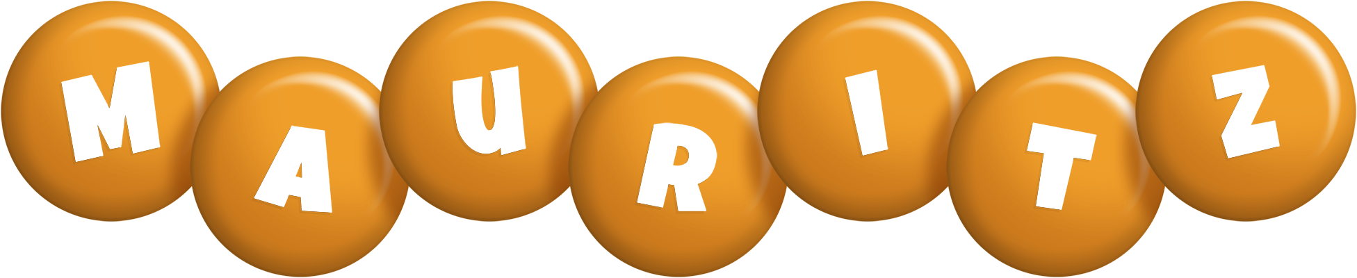 Mauritz candy-orange logo