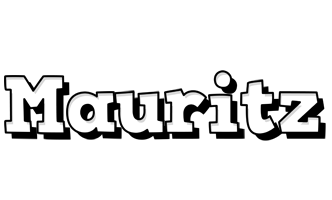 Mauritz snowing logo