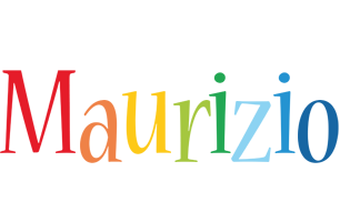 Maurizio birthday logo