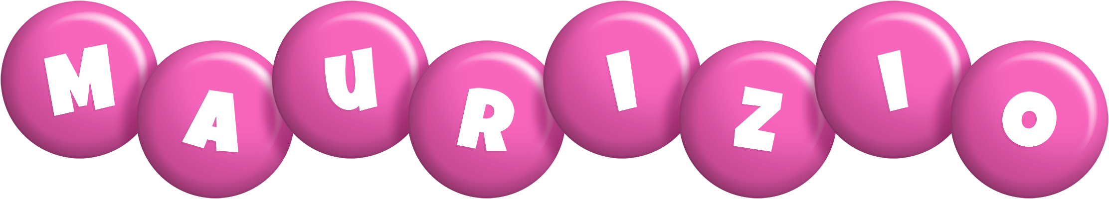 Maurizio candy-pink logo