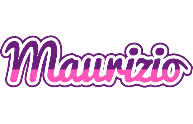 Maurizio cheerful logo