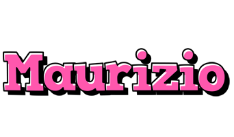 Maurizio girlish logo