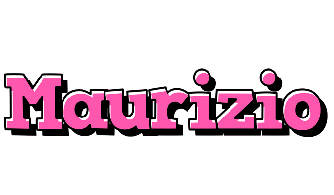 Maurizio girlish logo
