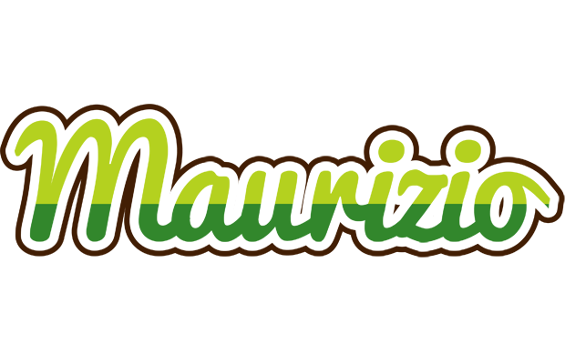 Maurizio golfing logo