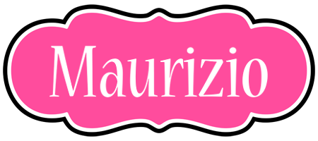 Maurizio invitation logo