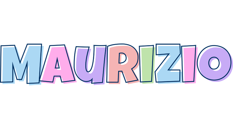Maurizio pastel logo