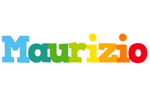 Maurizio rainbows logo
