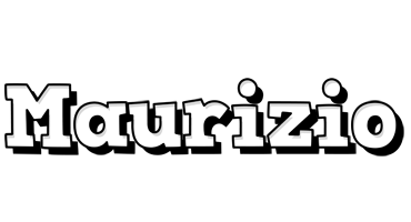 Maurizio snowing logo