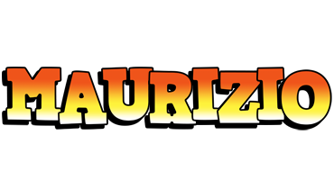 Maurizio sunset logo