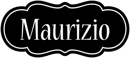 Maurizio welcome logo