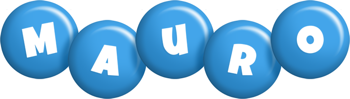 Mauro candy-blue logo