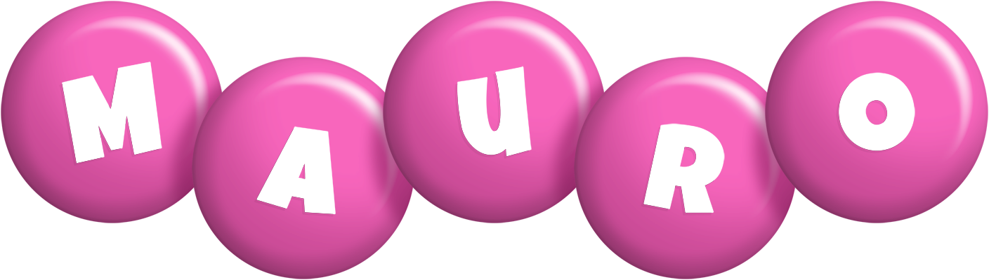 Mauro candy-pink logo