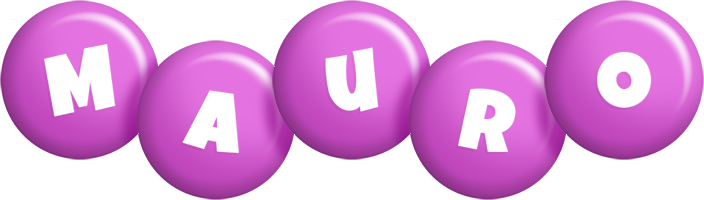 Mauro candy-purple logo