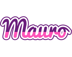 Mauro cheerful logo