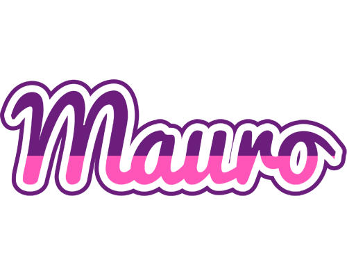 Mauro cheerful logo
