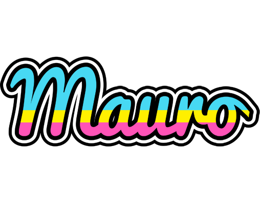 Mauro circus logo