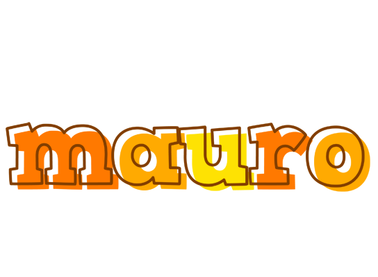 Mauro desert logo