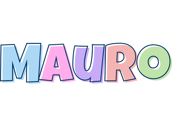 Mauro pastel logo