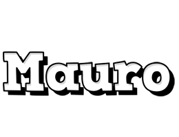Mauro snowing logo