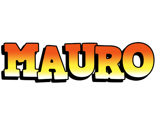 Mauro sunset logo