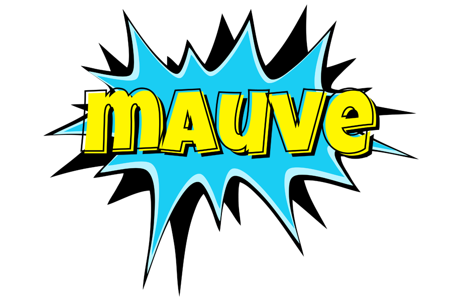 Mauve amazing logo
